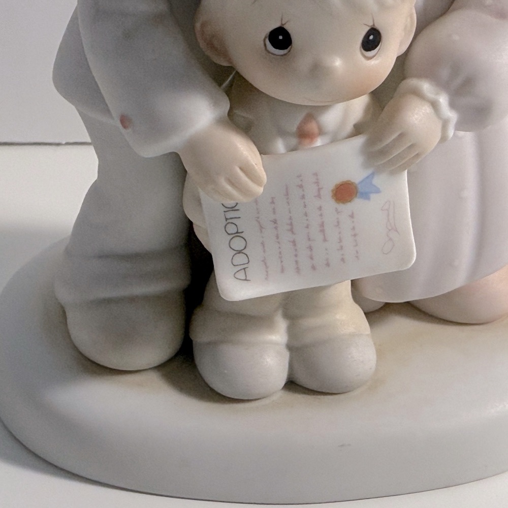 Precious Moments 100153R "God Bless The Day We Found You" 1994 - Picture 6 of 8